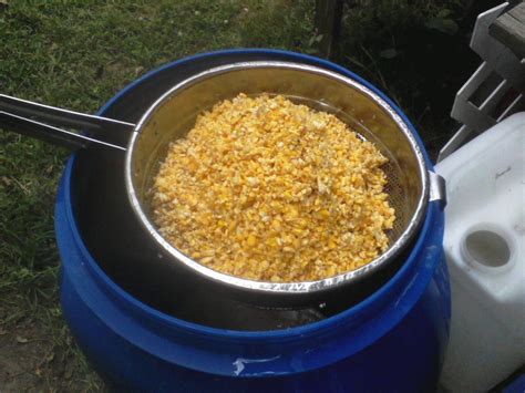 Yeast and instructions included. . 10 gallon corn mash recipe